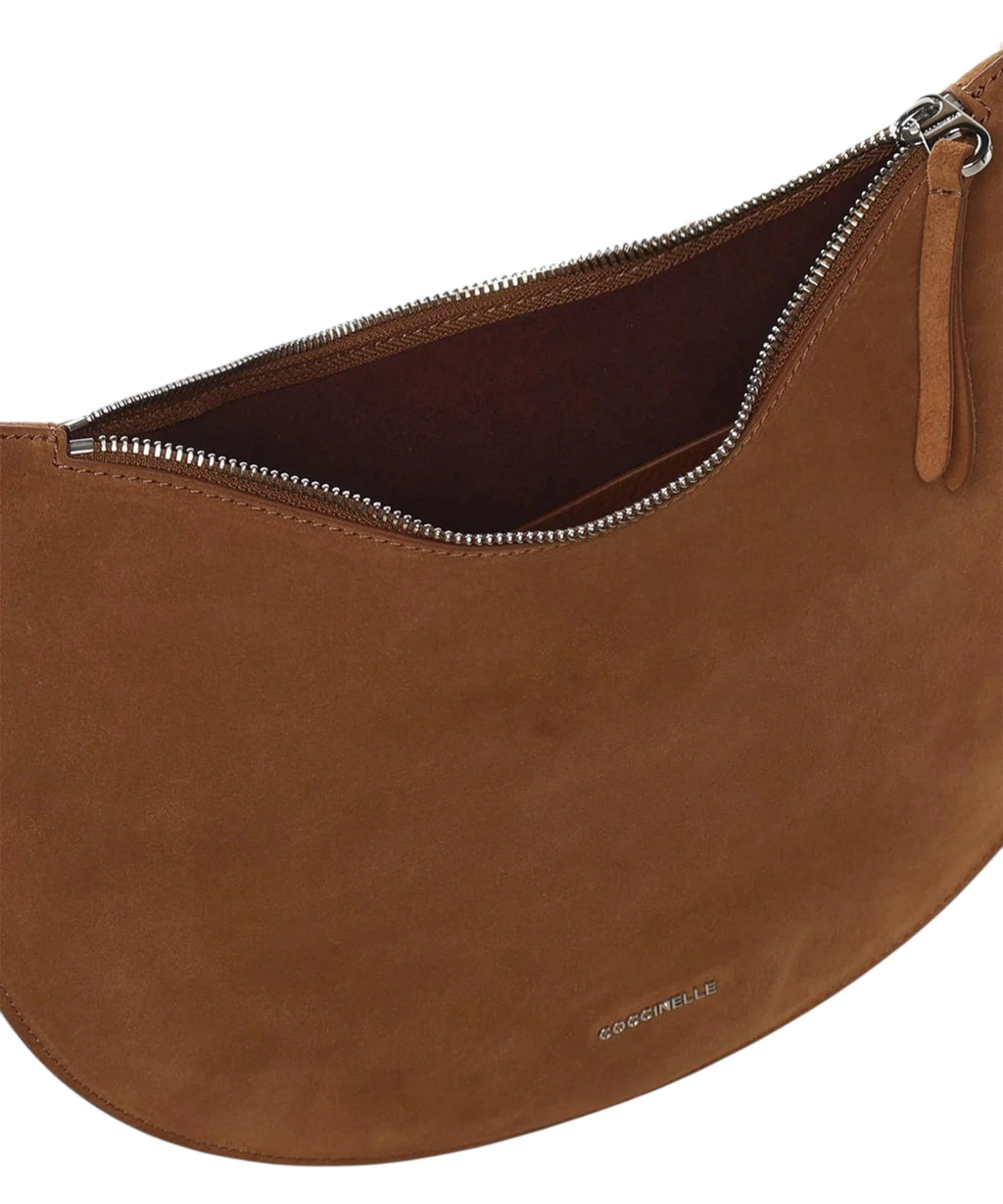 Coccinelle Sunup Medium Suede Bag