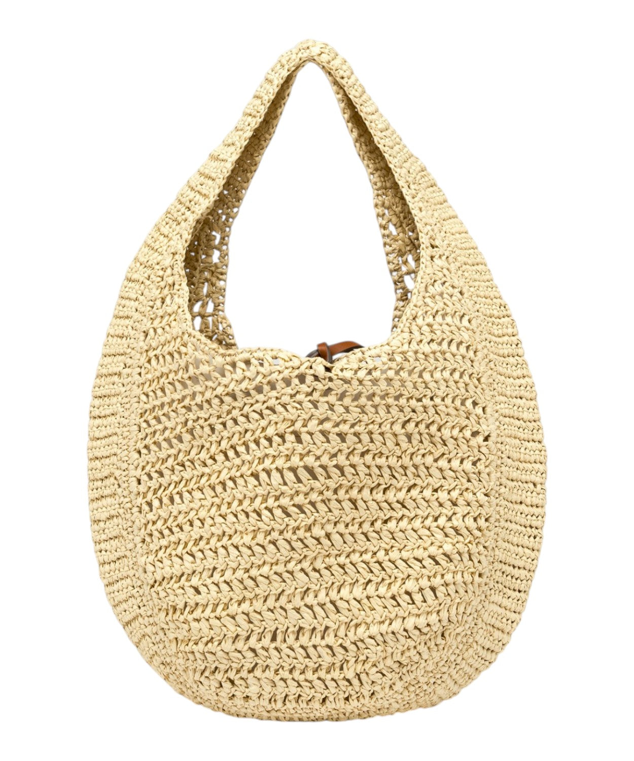 Nefeli Hobo Straw Crochet Bag Gianni Chiarini