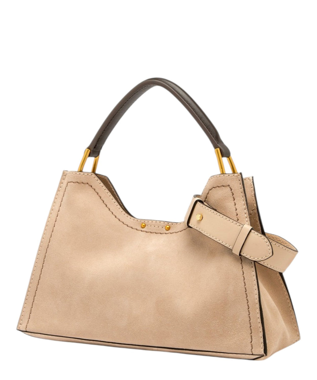 Aurora Gianni Chiarini Bag in Suede Leather