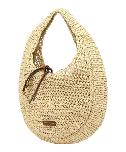 Nefeli Hobo Straw Crochet Bag Gianni Chiarini