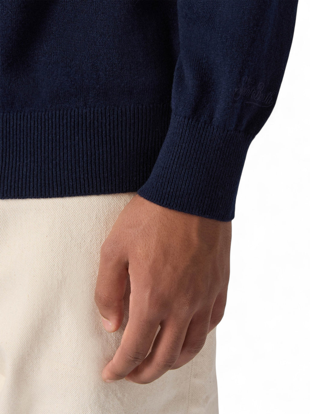 Dolcevita Bond in lana merino e cashmere-Mc2 Saint Barth-Maglieria-Vittorio Citro Boutique