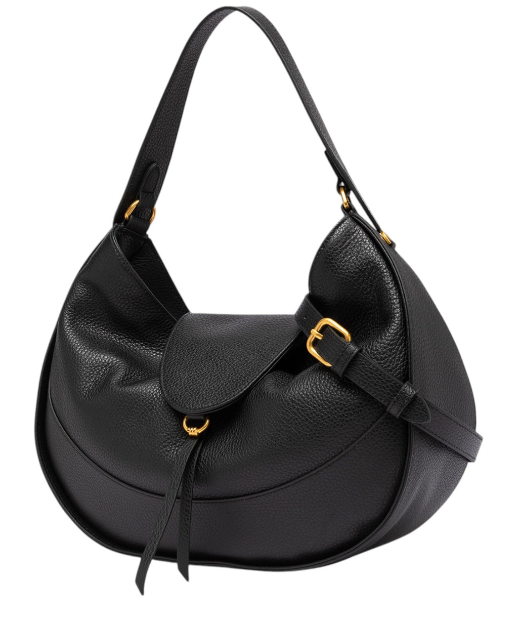 Borsa Edith in Pelle Martellata-Gianni Chiarini-Borse a spalla-Vittorio Citro Boutique