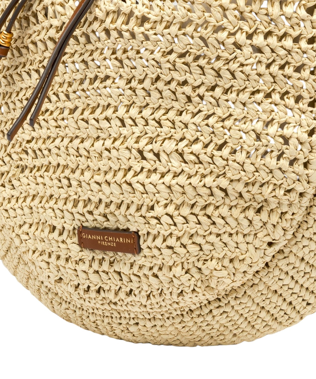 Nefeli Hobo Straw Crochet Bag Gianni Chiarini