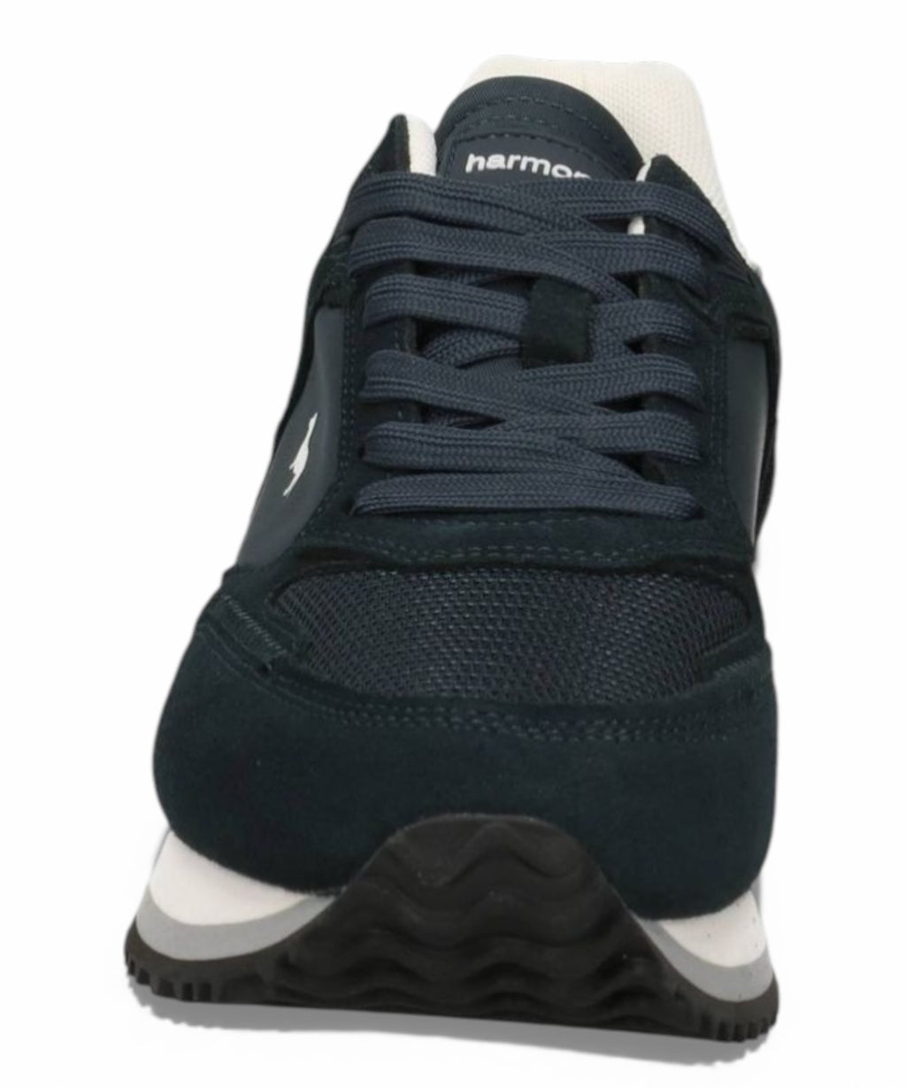Harmont & Blaine Men's Leather and Fabric Sneakers
