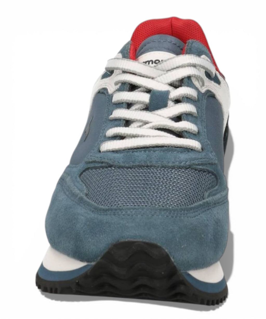 Men's Leather and Fabric Sneakers Harmont & Blaine