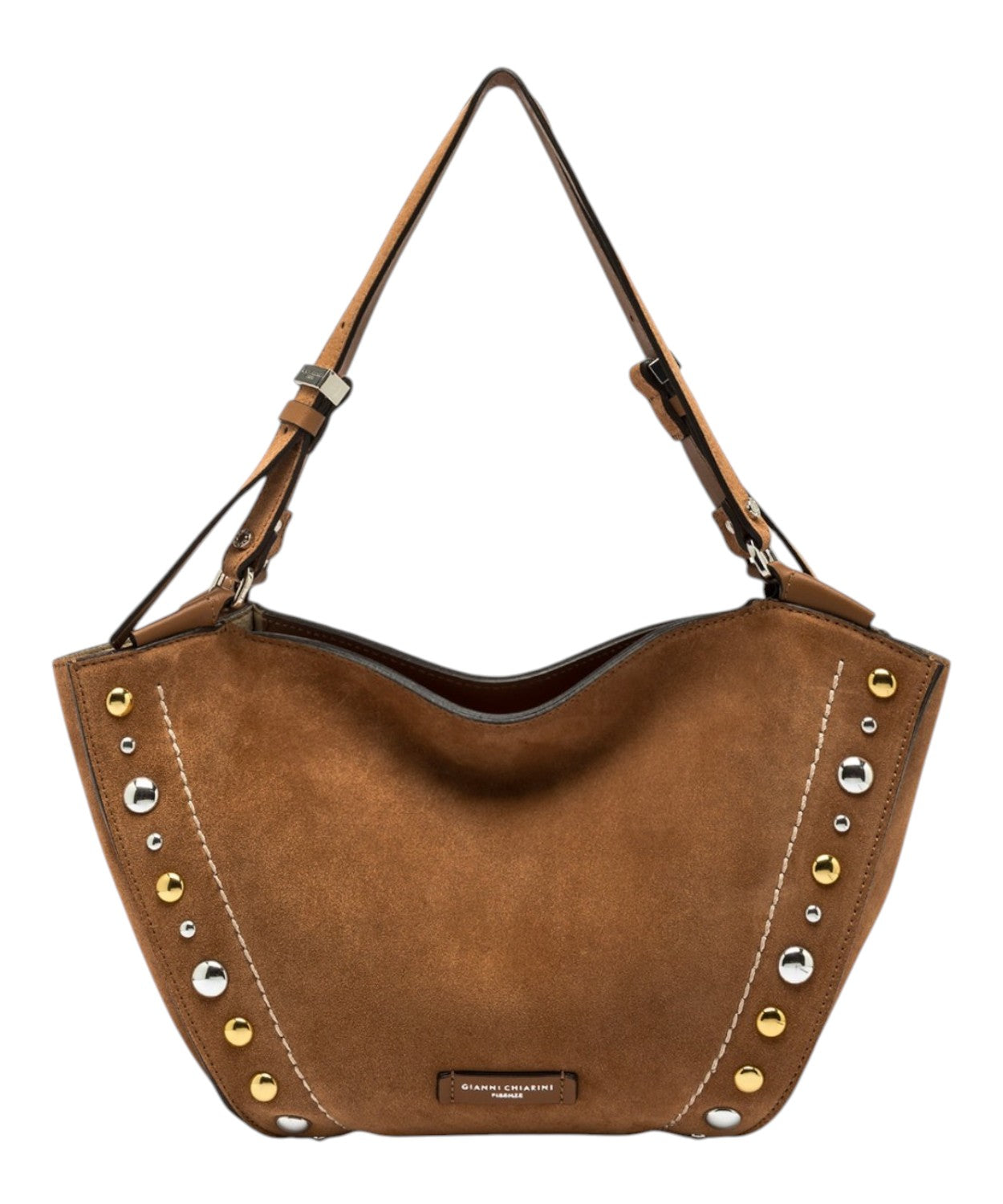 Gianni Chiarini Bloom Suede Leather Bag