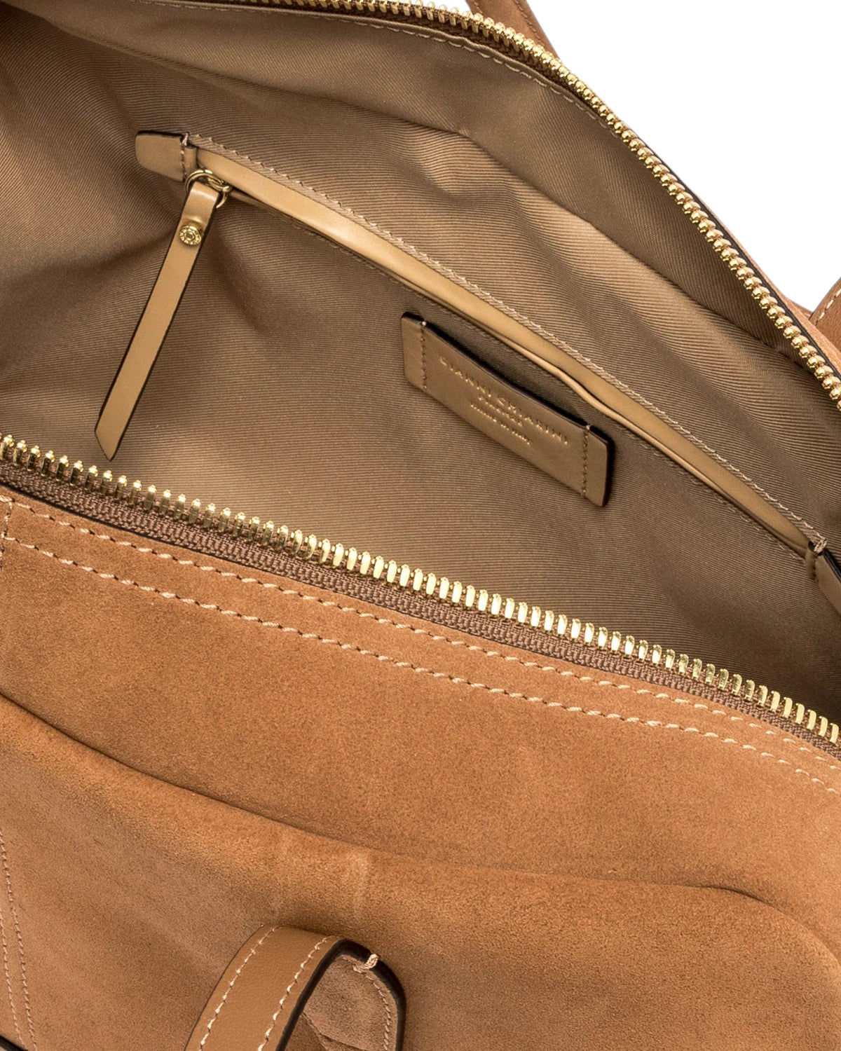 Gianni Chiarini Bowling Bag in Pelle Scamosciata Donna