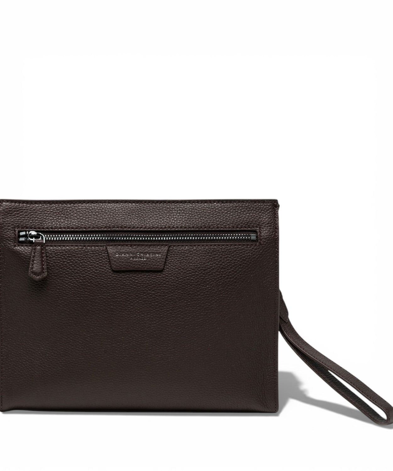 Florence Hammered Leather Men's Clutch Bag