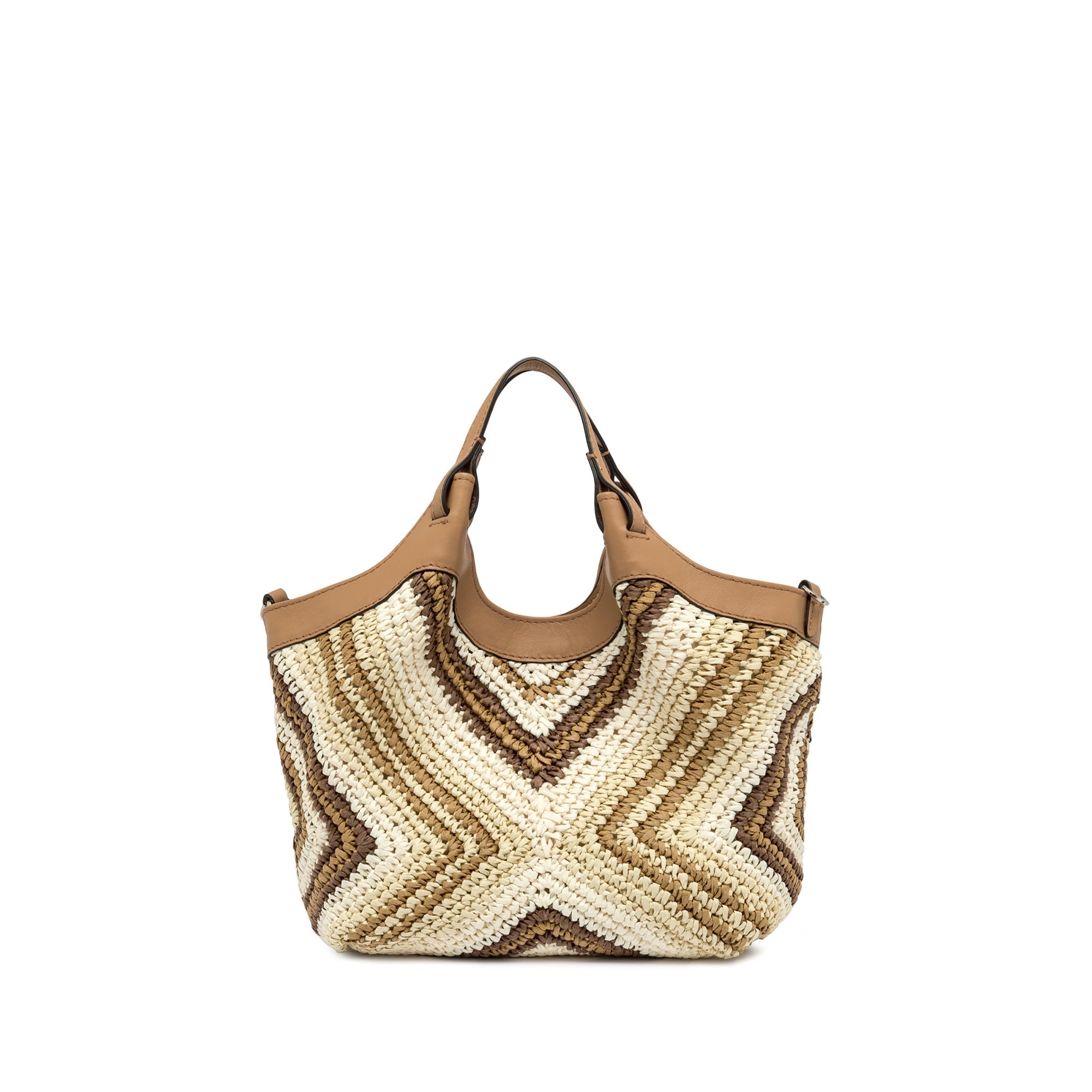 Borsa Paglia Intrecciata Gianni Chiarini DUA Mini