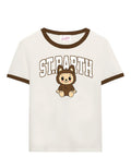 Emilie MC2 Saint Barth T-shirt with Labubu Print