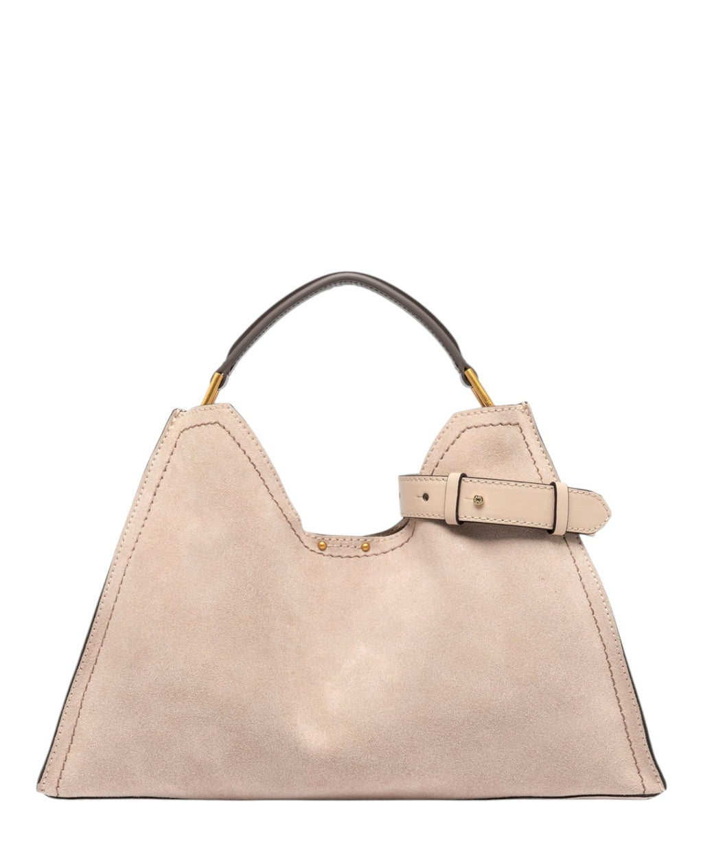 Aurora Big Bag Gianni Chiarini in suede leather