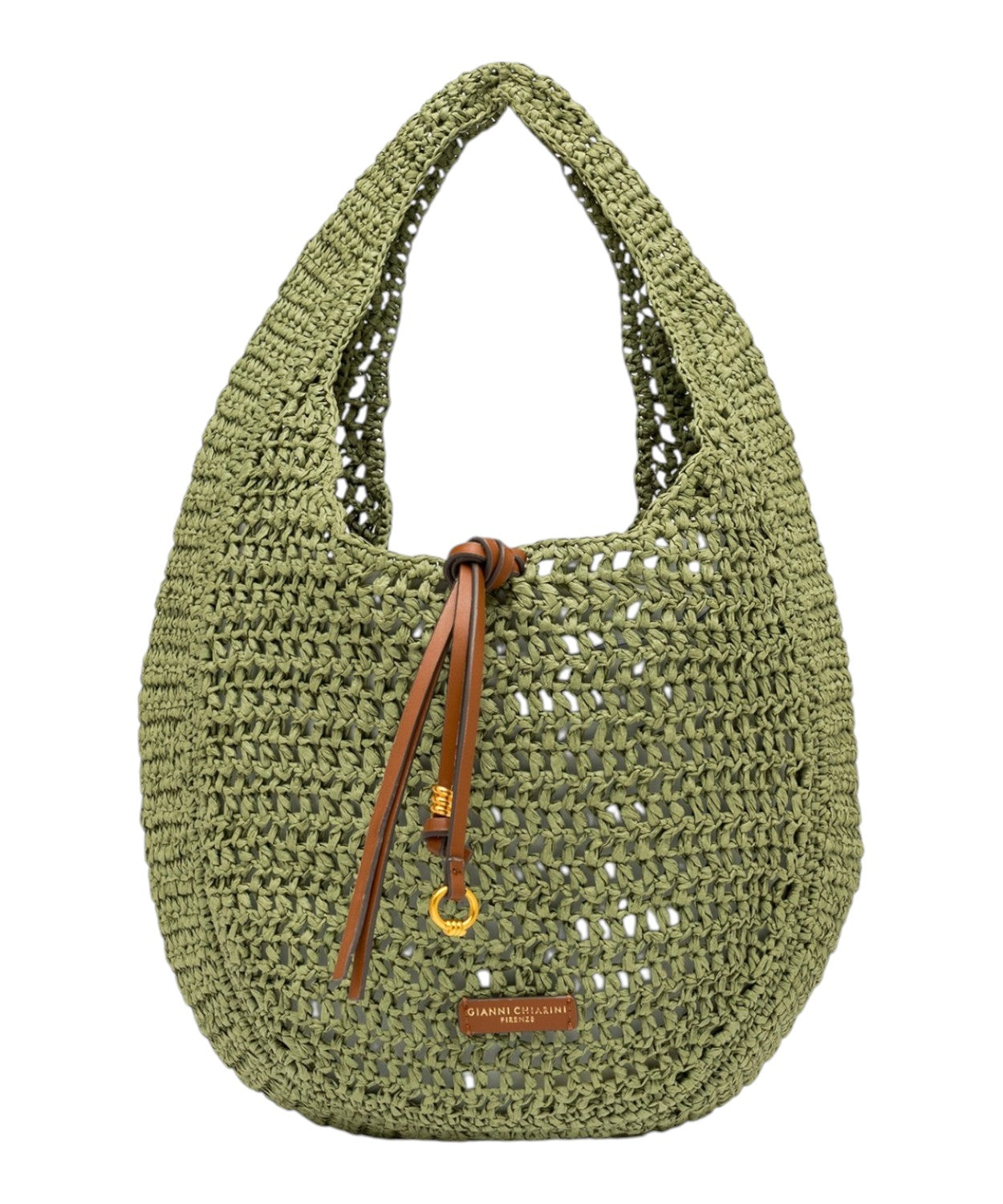 Nefeli Hobo Bag Straw Crochet