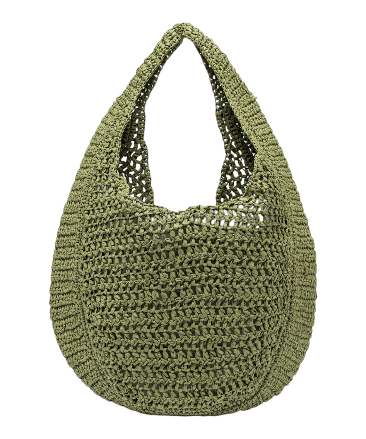Nefeli Hobo Bag Straw Crochet