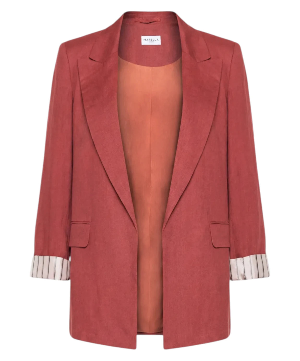 Blazer in puro lino Marella SAUNA con Risvolto