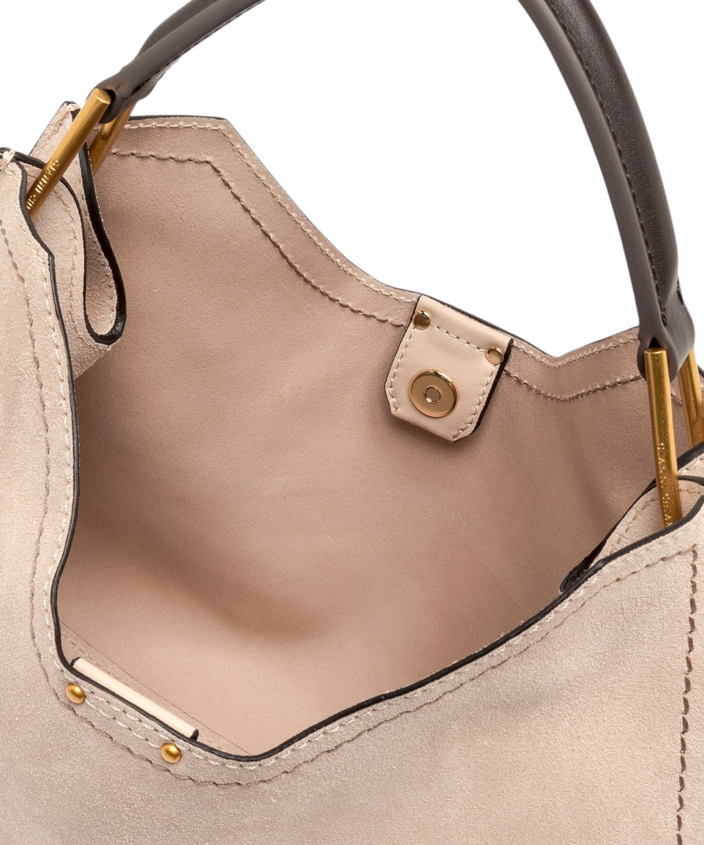 Aurora Big Bag Gianni Chiarini in suede leather