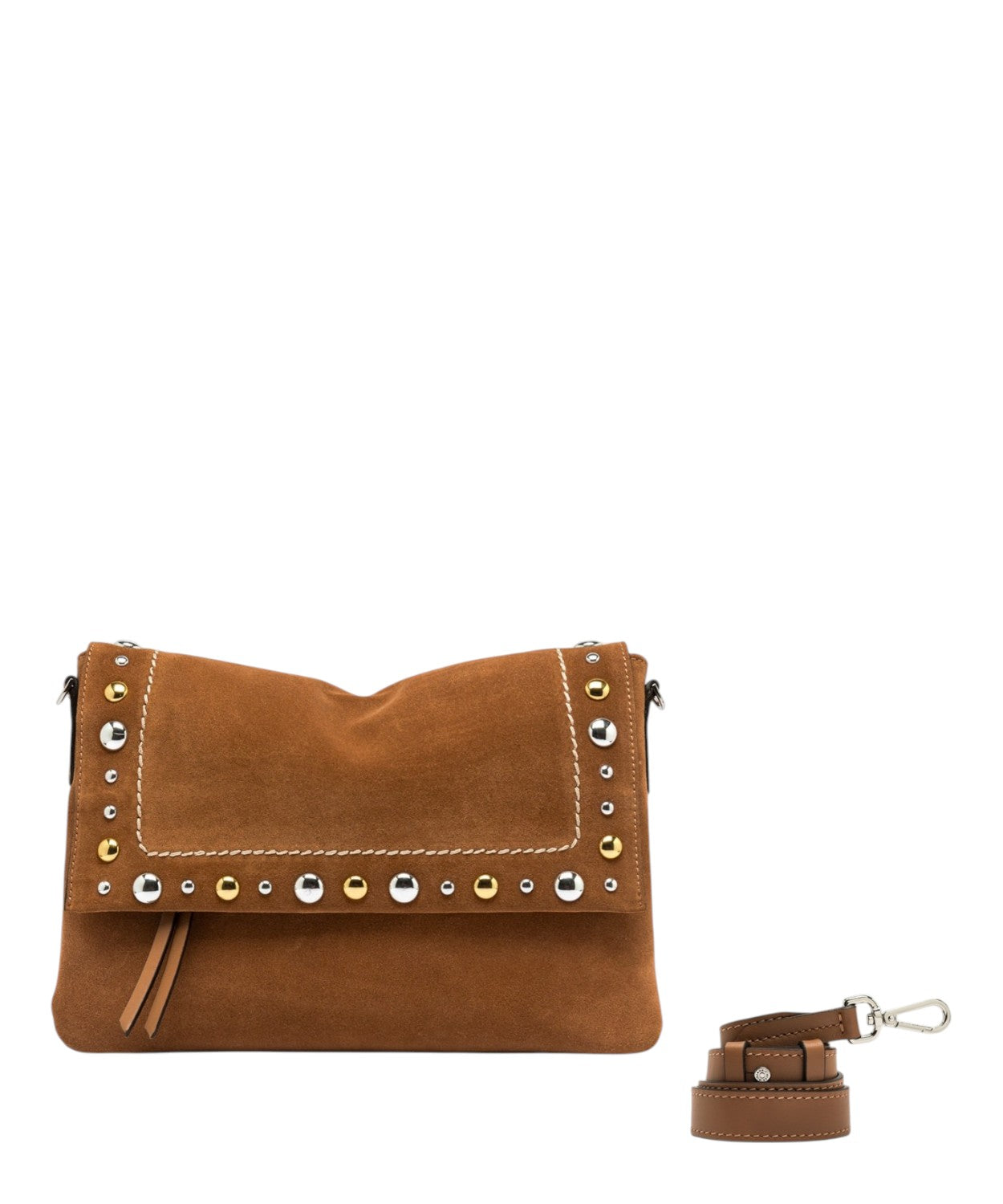 Gianni Chiarini Elisa Suede Leather Bag