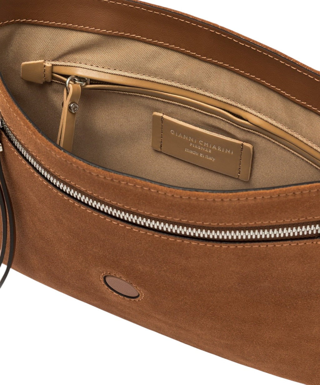 Gianni Chiarini Elisa Suede Leather Bag