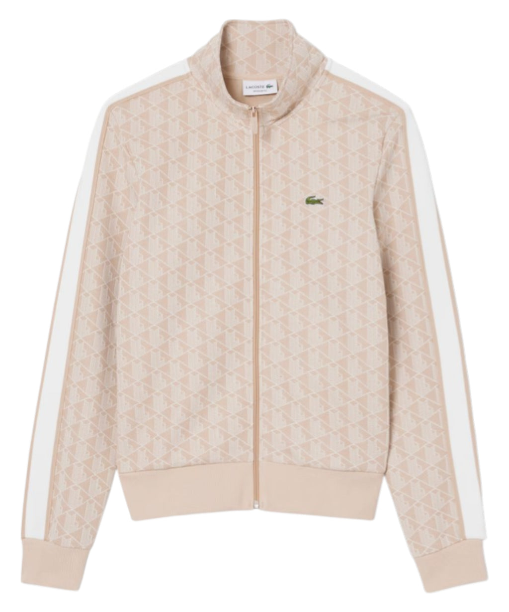 Lacoste Paris Jacquard Zip Hoodie