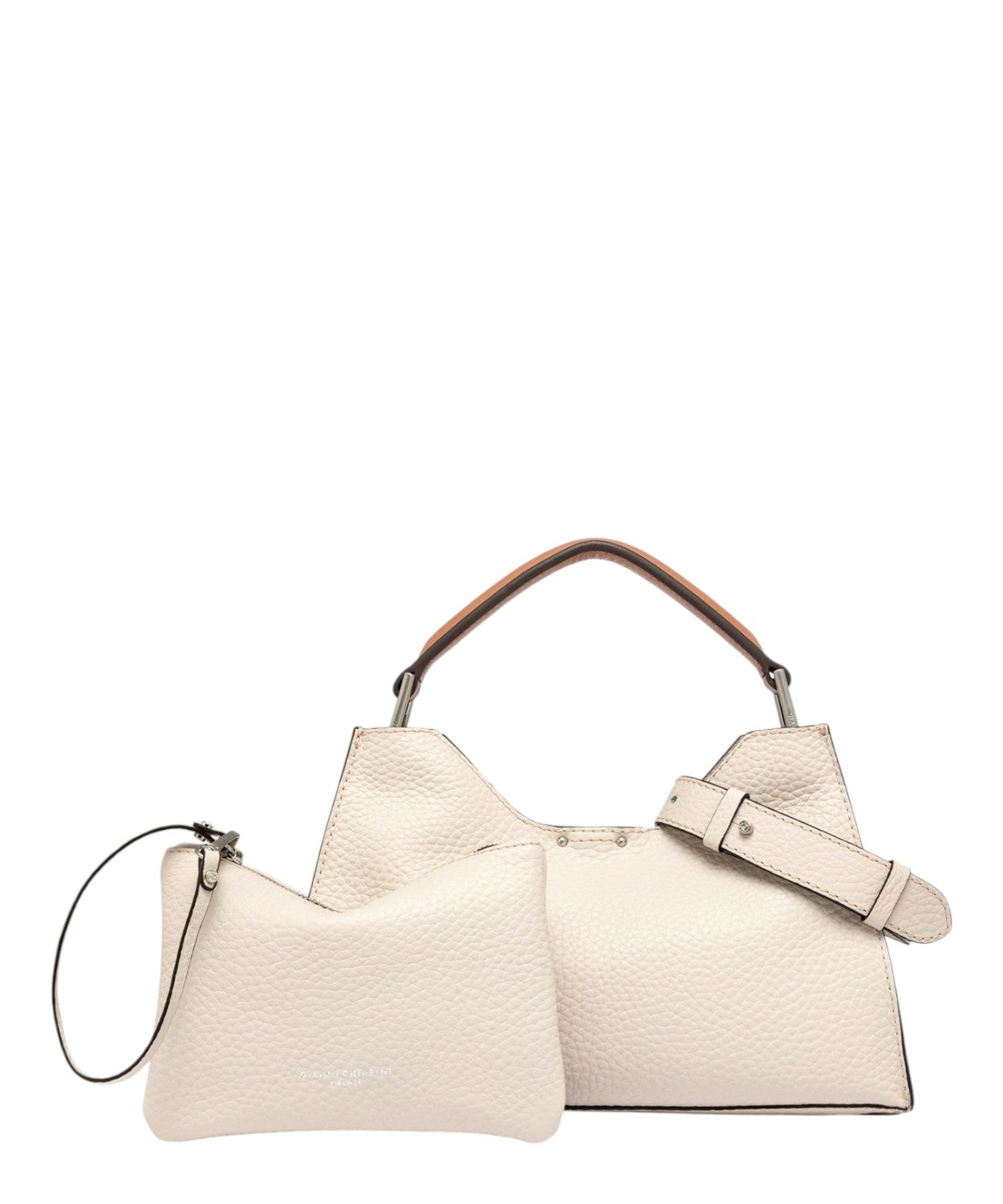 Gianni Chiarini Aurora Maxi Hammered Leather Bag