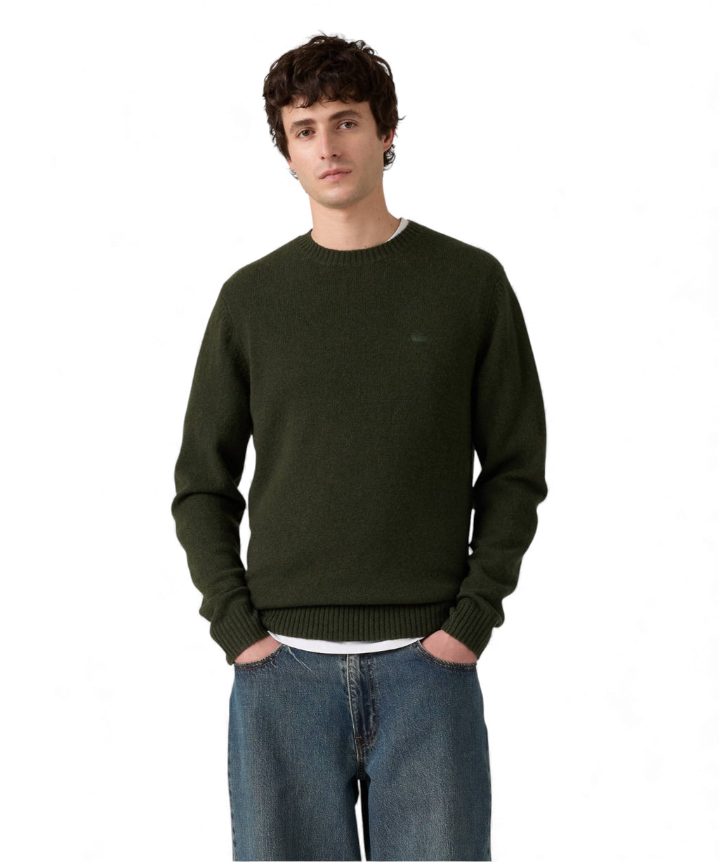 Sweter Levi’s® Original Housemark z okrągłym dekoltem z wełny
