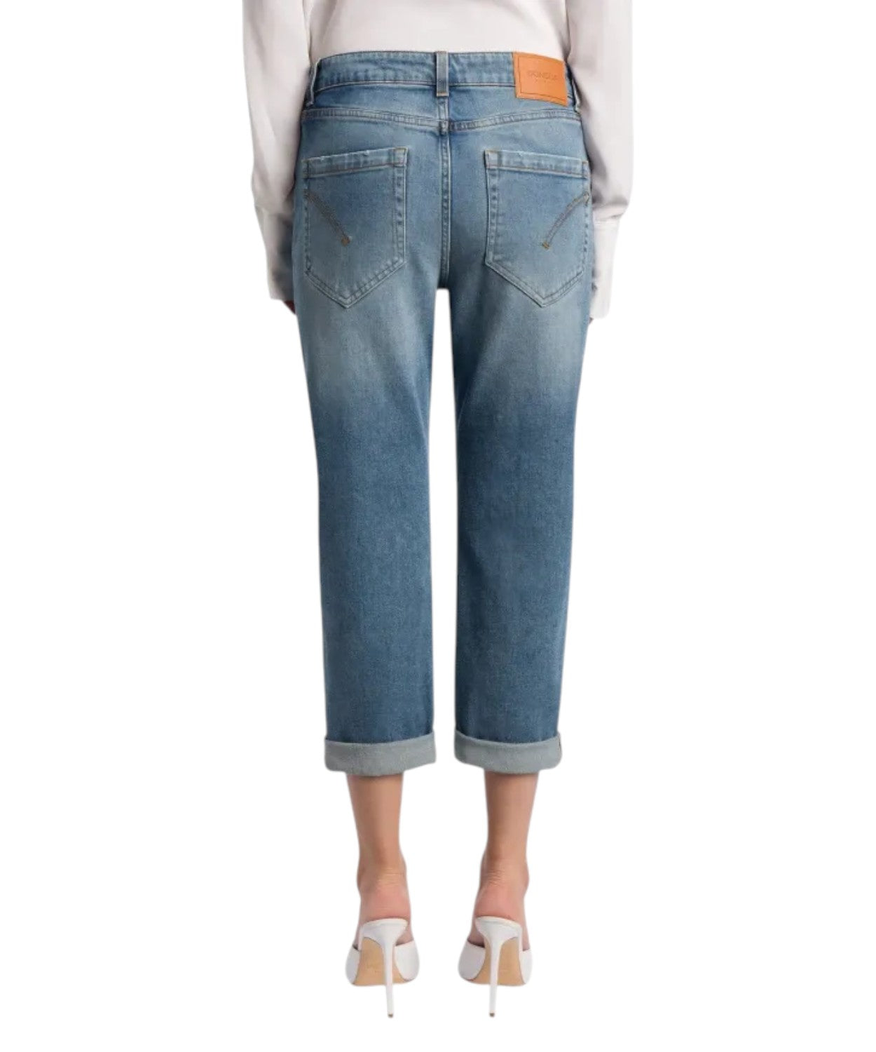 Dondup Koons Loose Fit Stretch Denim Jeans