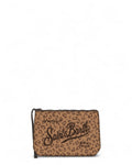 Pochette Aline Leopardata con logo e zip-Mc2 Saint Barth-Pochette-Vittorio Citro Boutique