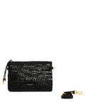 Gianni Chiarini Nefeli Pouch in Crochet Straw