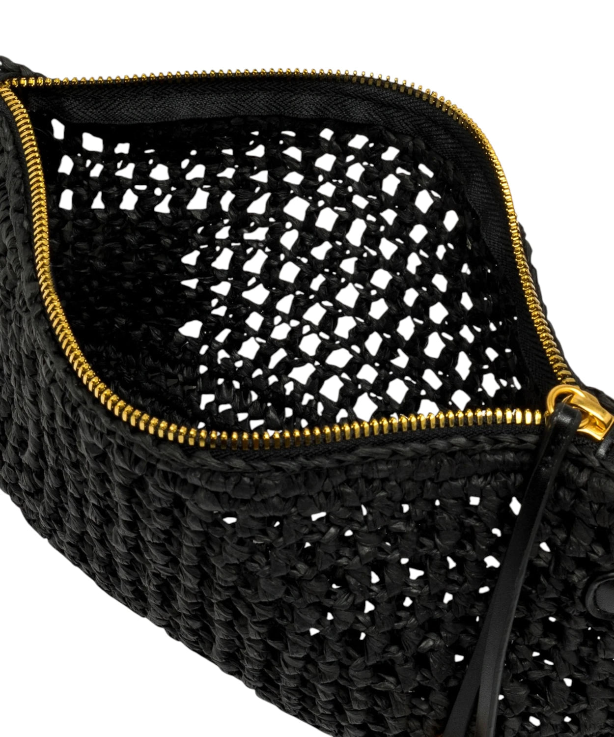 Gianni Chiarini Nefeli Pouch in Crochet Straw