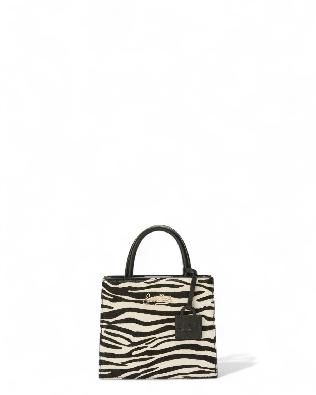Shop Bag Mini in Pelle e Cavallino con Tracolla Removibile-Mc2 Saint Barth-Borse a spalla-Vittorio Citro Boutique