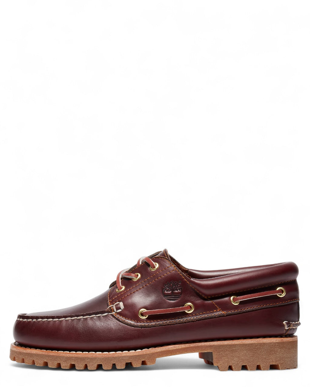 Profilo laterale della Scarpa da Barca Timberland Authentic per Uomo, design robusto con suola antiscivolo e finiture eleganti.