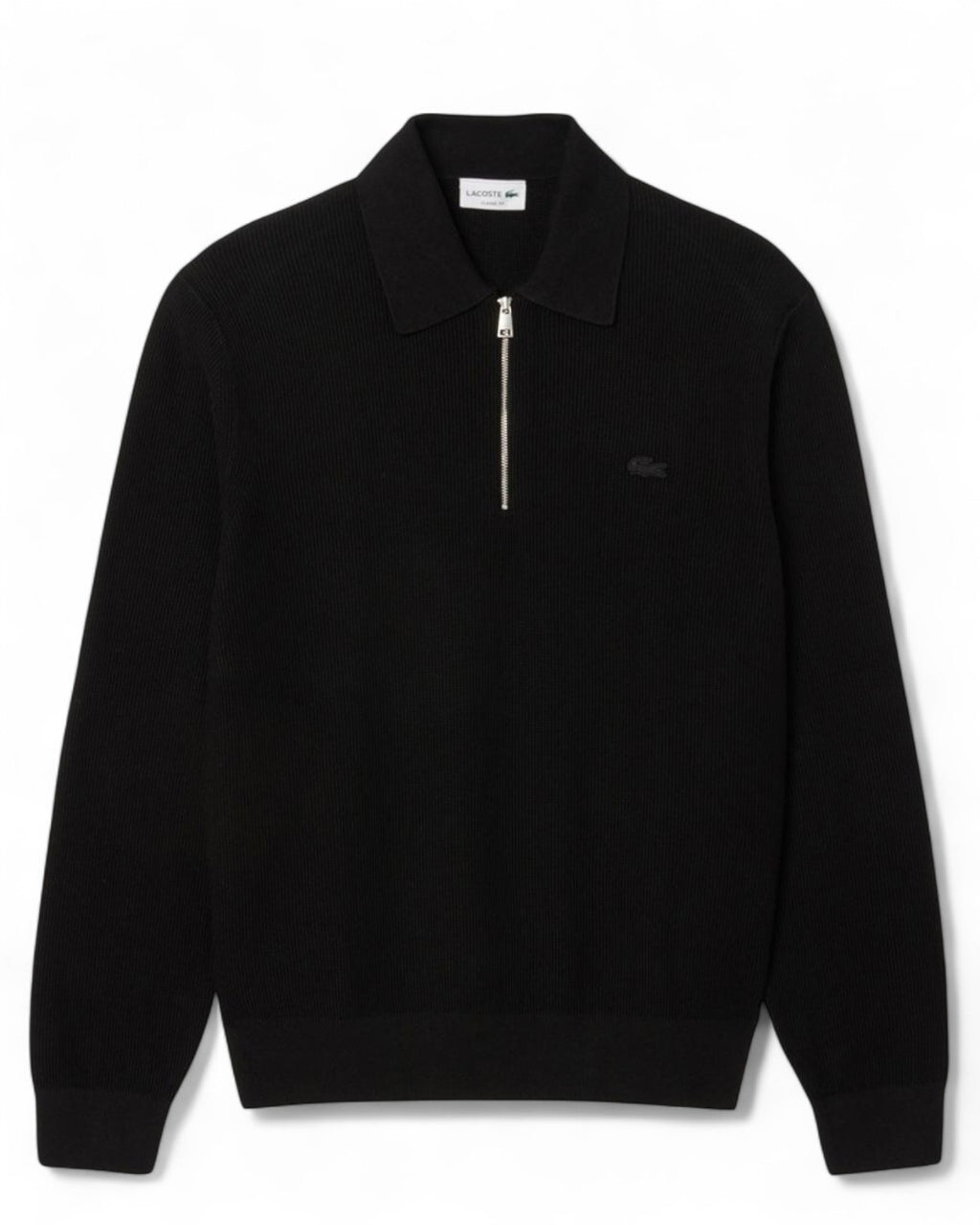 Maglione con Zip in Cotone e Lana-LACOSTE-Maglieria-Vittorio Citro Boutique