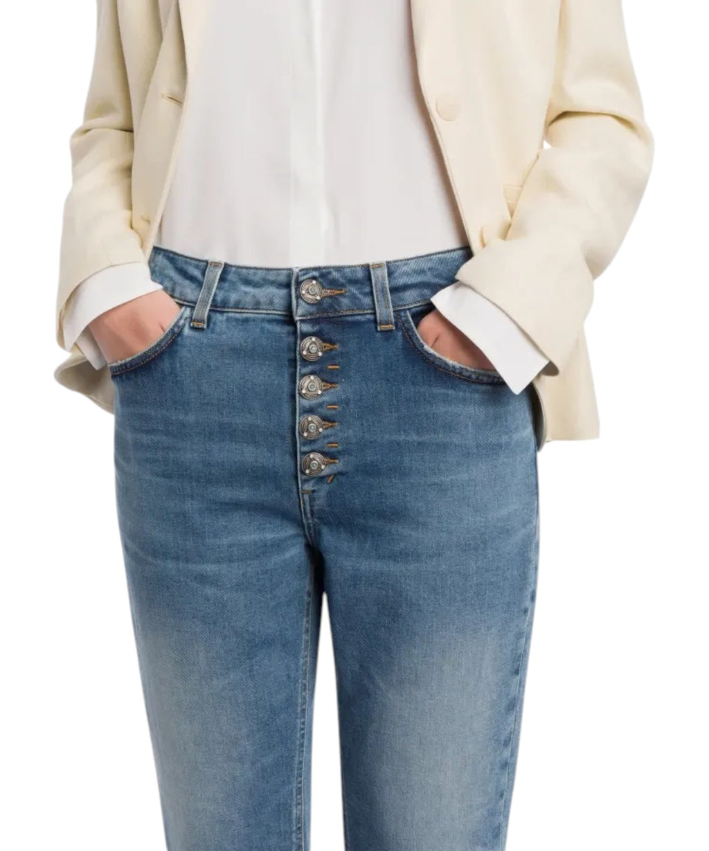 Džíny Dondup Koons Loose Fit Denim Stretch
