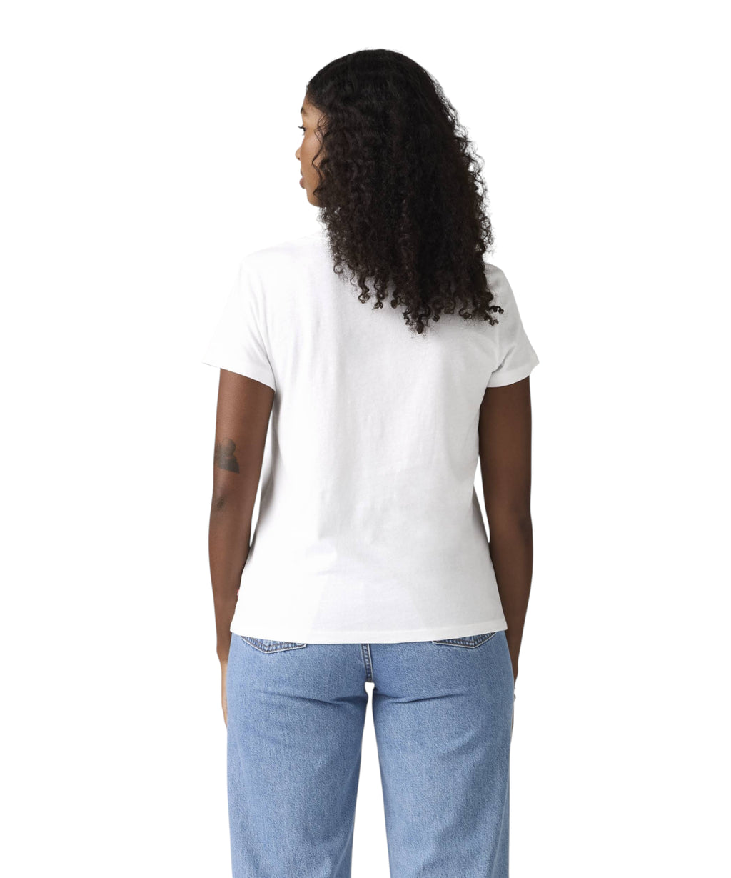 Levi's The Perfect T-Shirt with Rhinestones and Soft Crew Neck