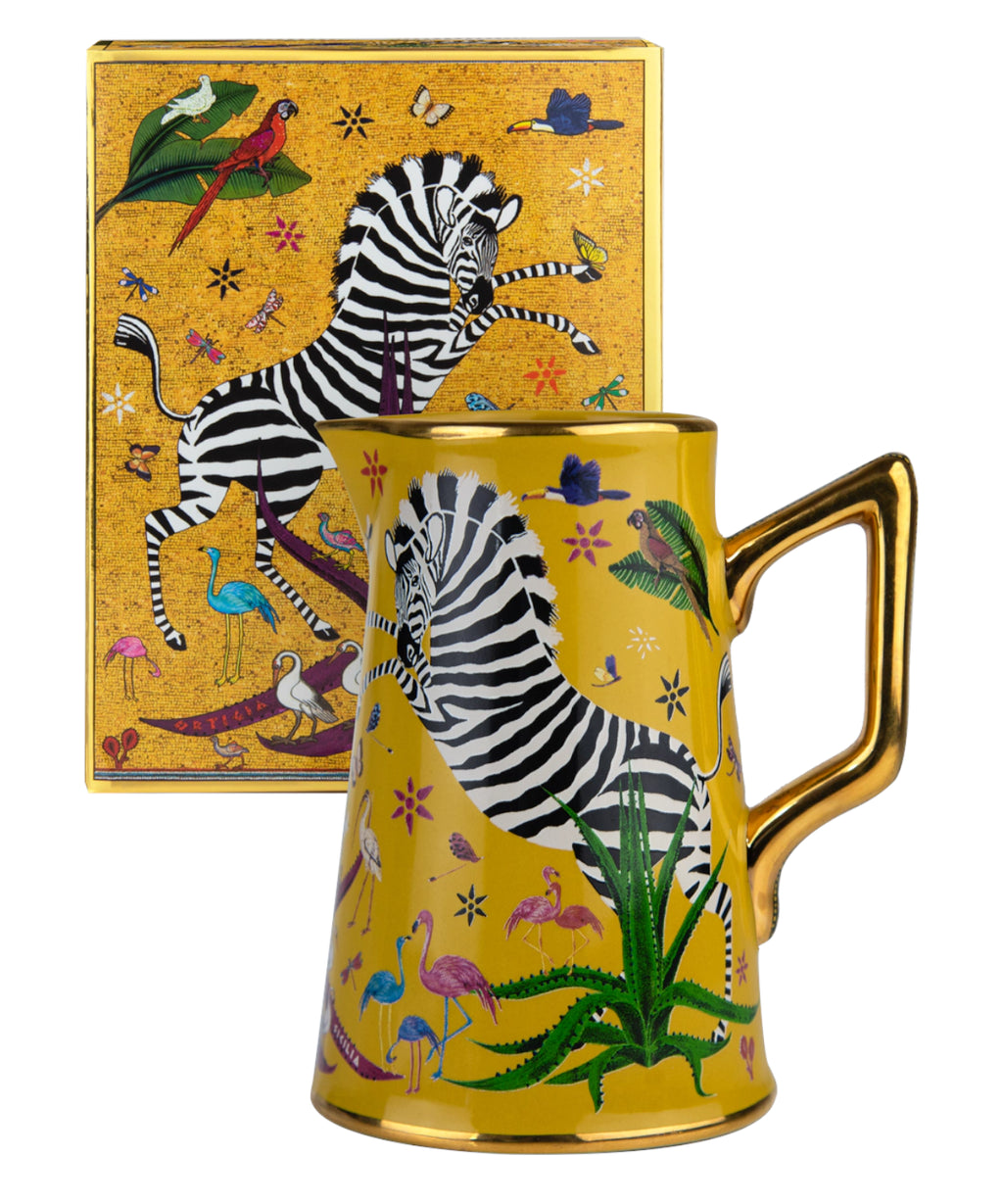 Ortigia Ceramic Pitcher Sahara