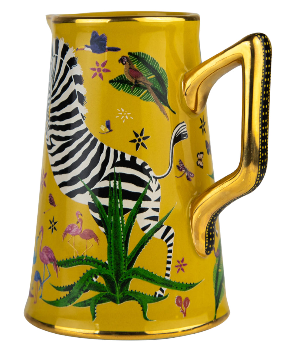 Ortigia Ceramic Pitcher Sahara