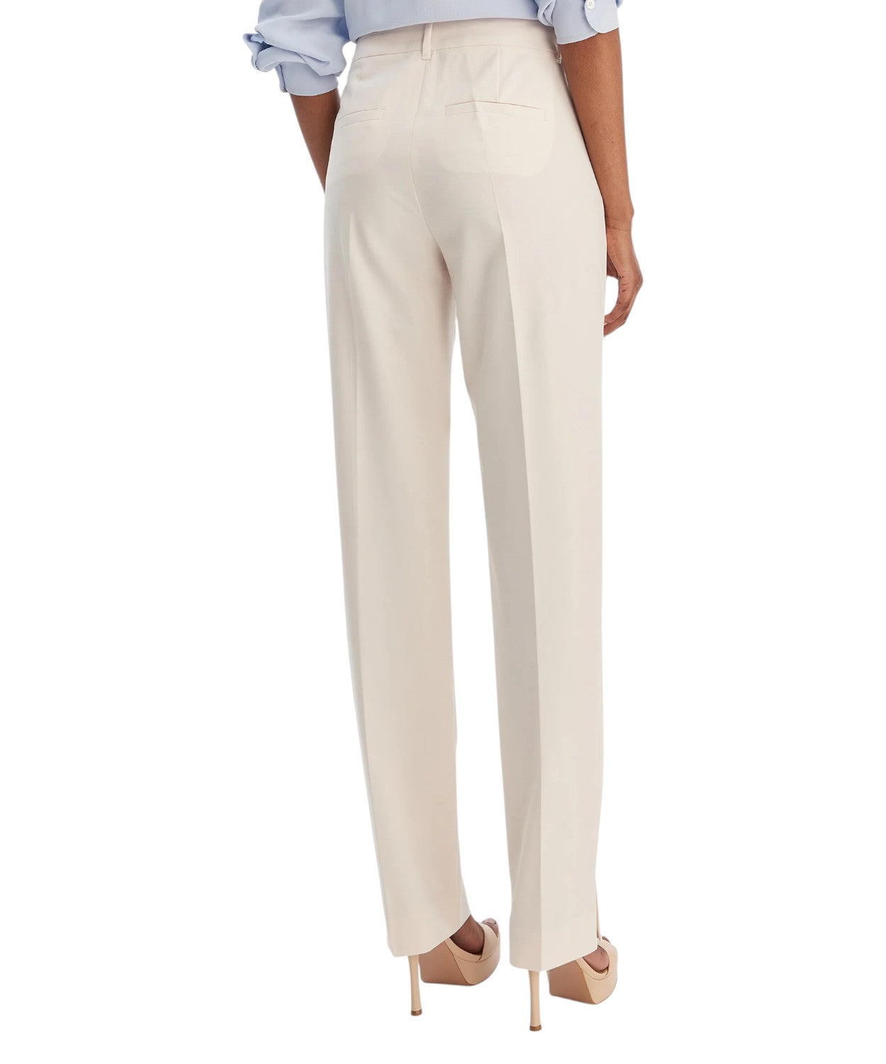 Spodnie Marella Slim z wysokim stanem