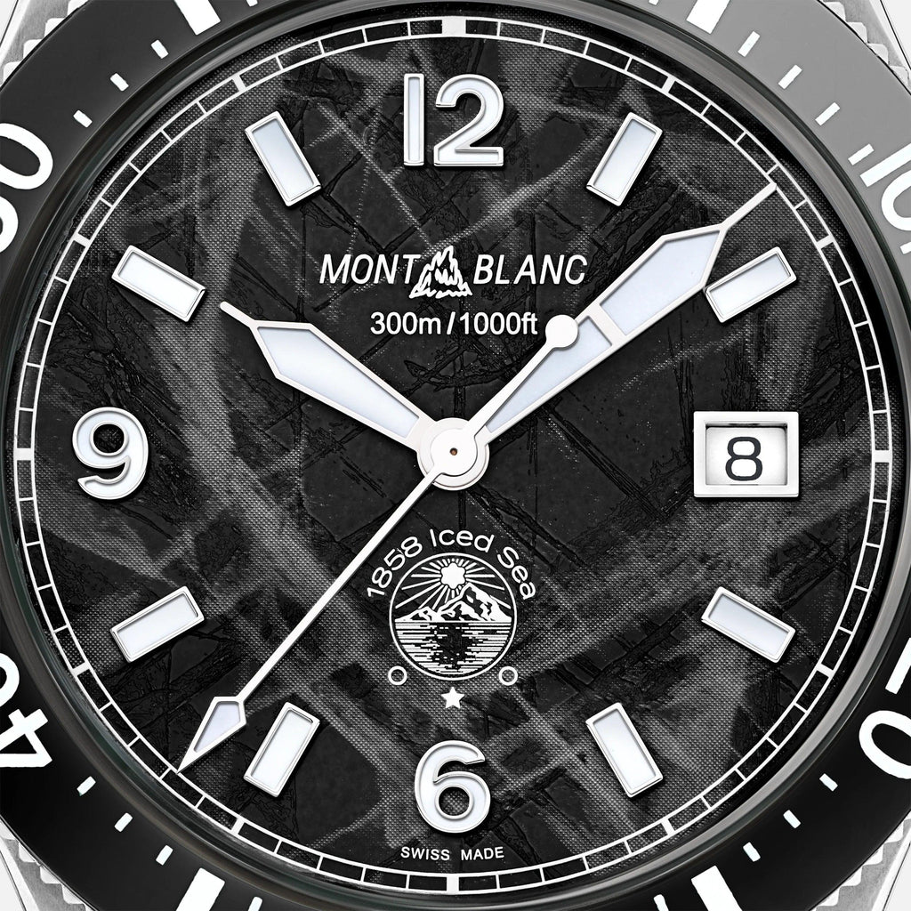Montblanc 1858 Iced Sea Automatic Date 41mm sports watch
