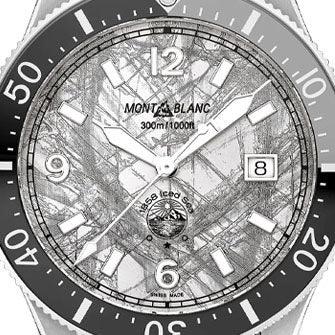 Montblanc 1858 Iced Sea automatic watch 41mm grey