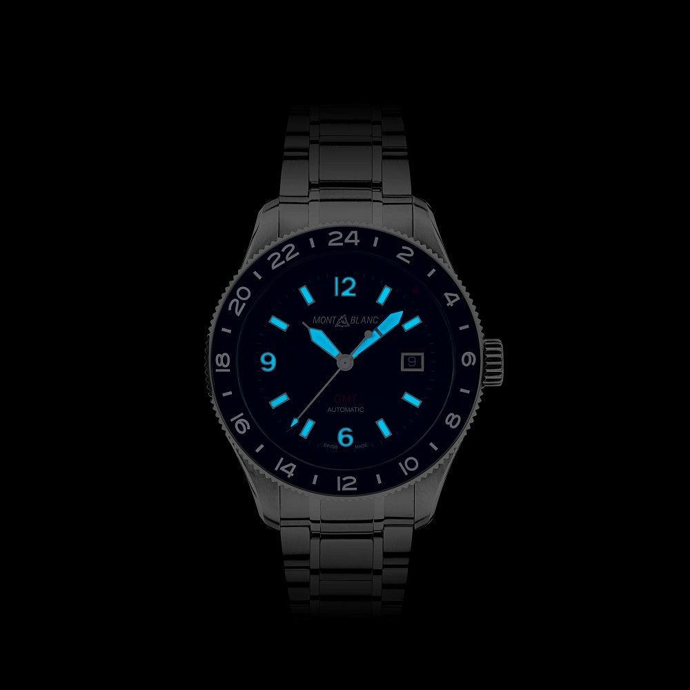 Montblanc 1858 Iced Sea automatic watch 41mm grey