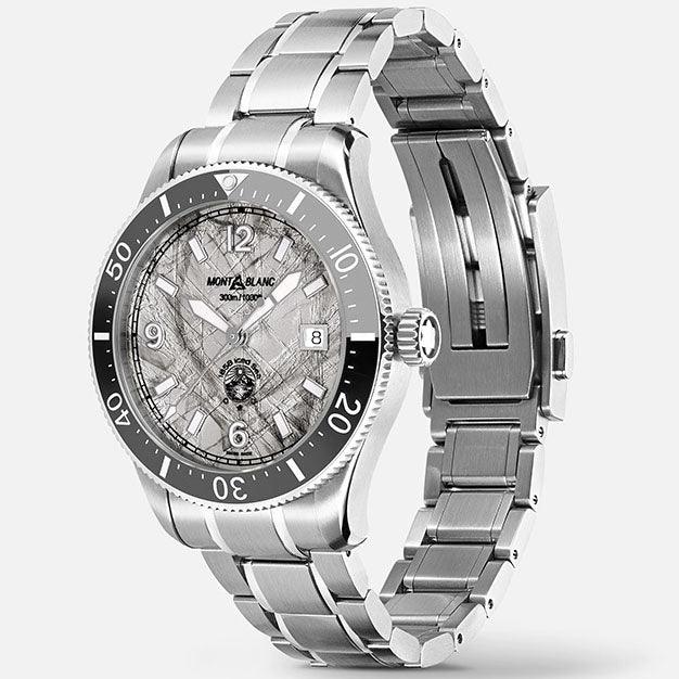 Montblanc 1858 Iced Sea automatic watch 41mm grey