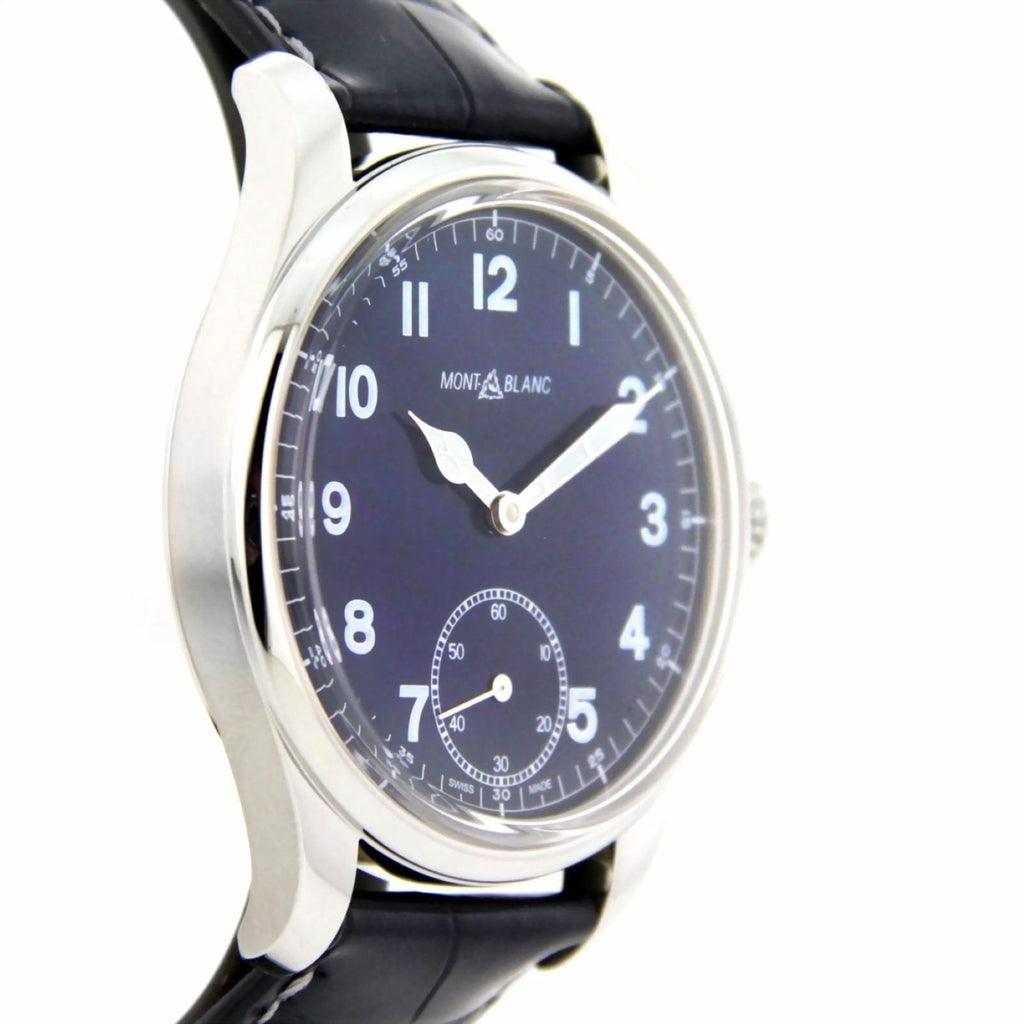 Montblanc 1858 Manual Small Second 44mm blue watch