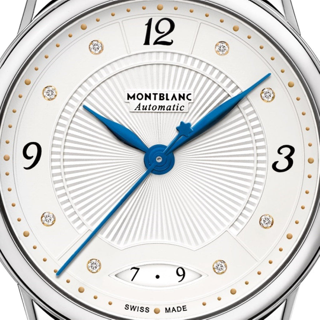 Montblanc reloj automático 37mm blanco Bohème