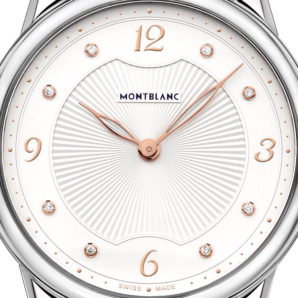 Montblanc Bohème Quartz 34mm Steel Ladies Watch