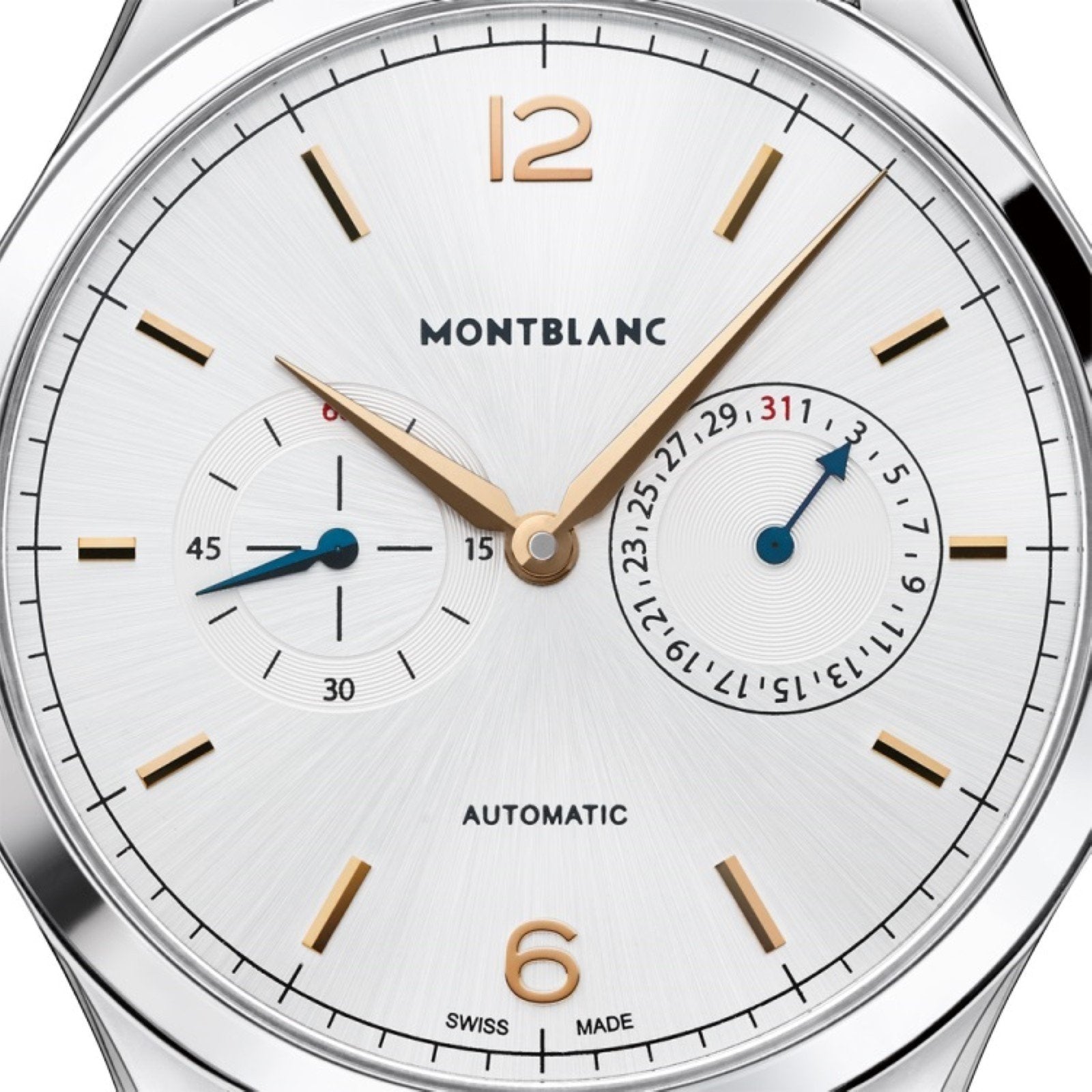 Orologio Montblanc Heritage Chronometrie 40mm Argento Automatico
