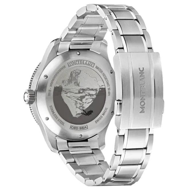 Montblanc Iced Sea Date Automatic Watch 41mm Burgundy