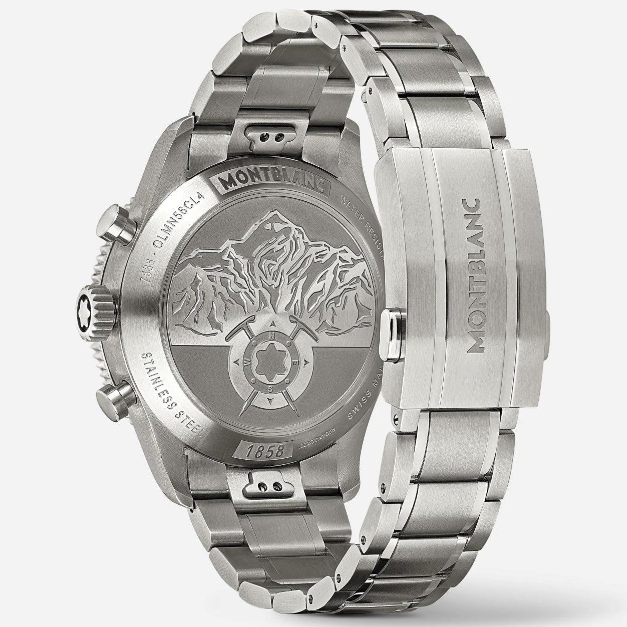 Orologio Montblanc 1858 Automatic Chronograph 42mm in Acciaio