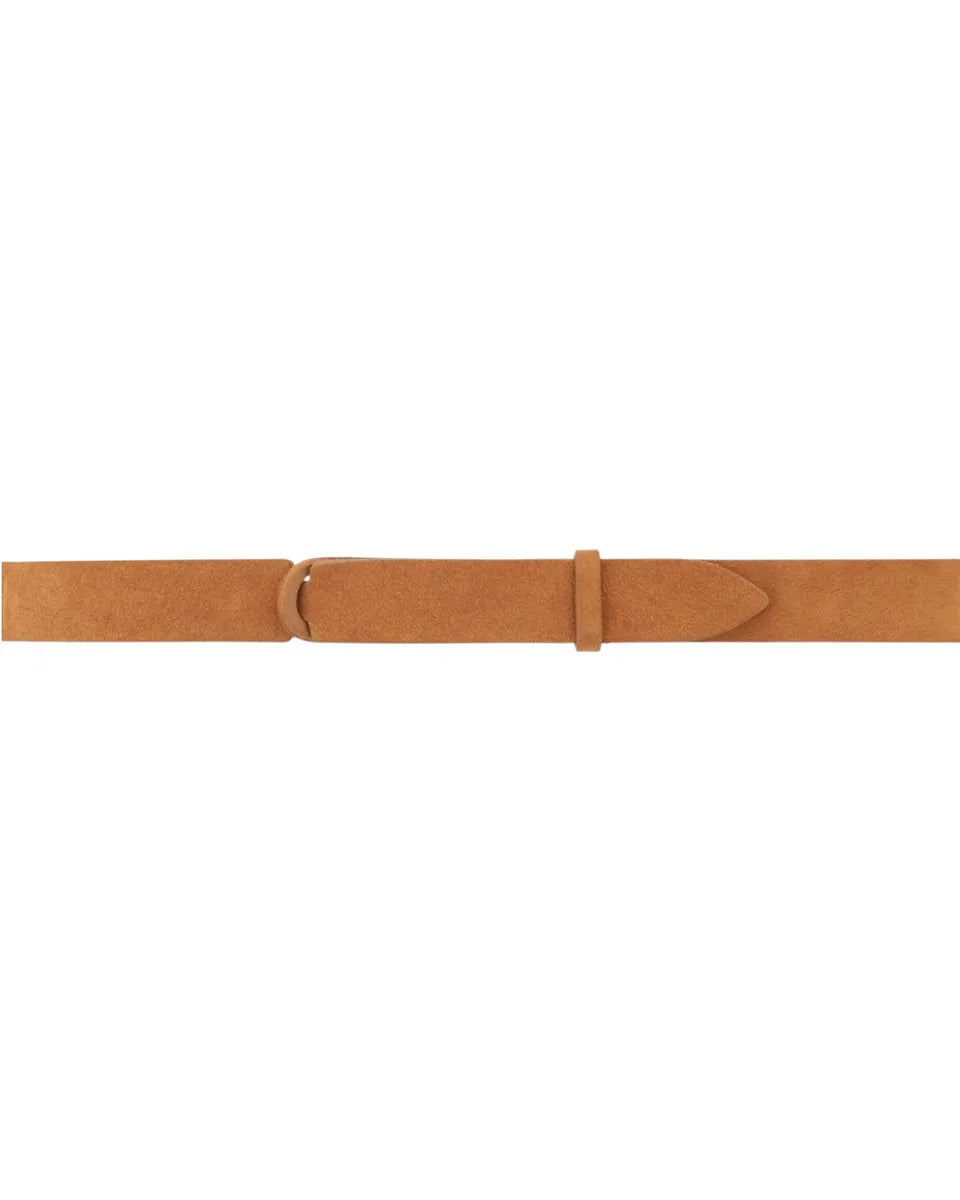 Cintura Nobuckle Suede in camoscio senza fibbia-Orciani-Cinture-Vittorio Citro Boutique