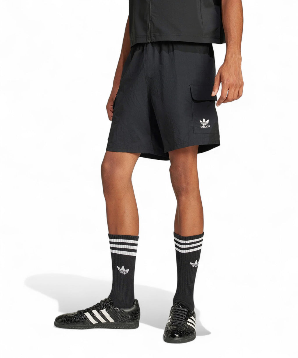 Adidas ESS WVN Pantaloncini Cargo in Poliammide-Shorts-Adidas Originals-Vittorio Citro Boutique