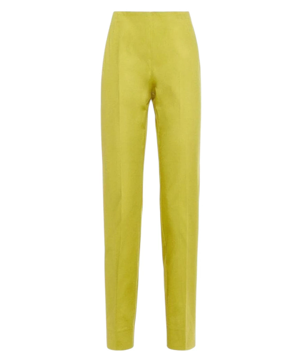 Stretch gabardine trousers