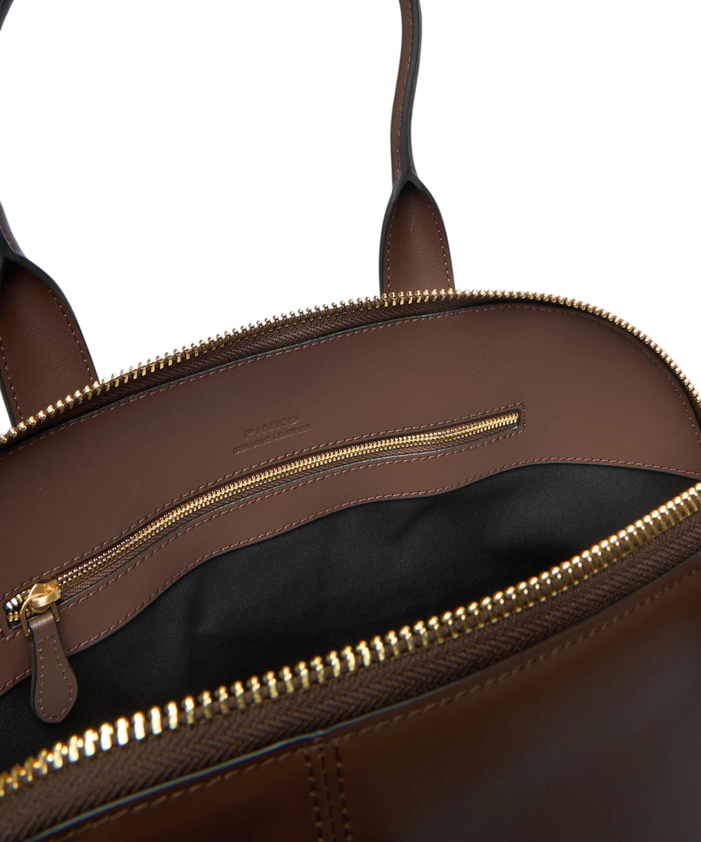 Pinko Medium Bowling Bag with Zip